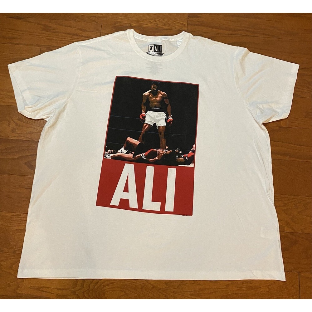 Muhammad‎ Ali The Greatest of all Time Graphic Black Short Sleeve T-Shirt 6XL